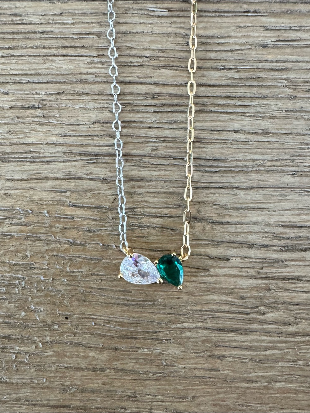 NWT Anthropologie Delicate mixed stone necklace